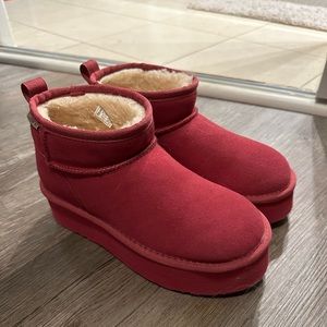 BearPaw Pink Women's Boots